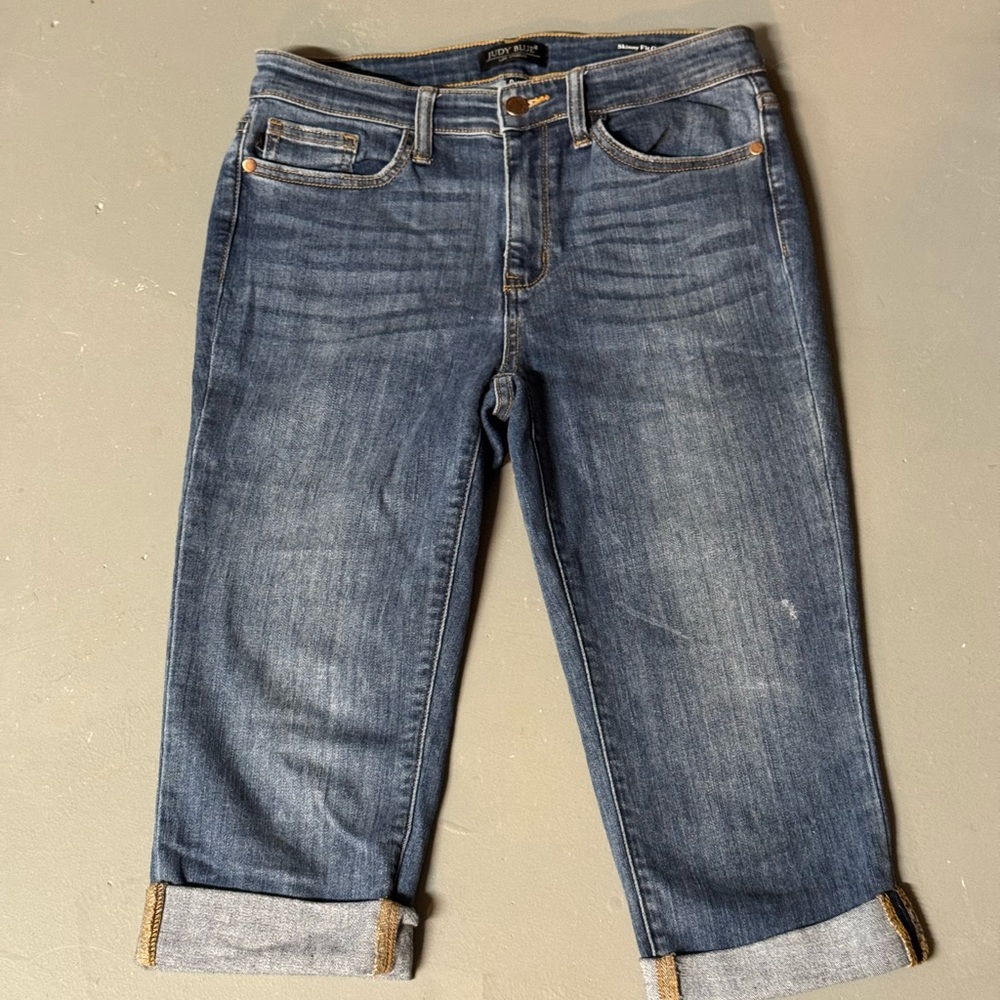 Judy blue Women's Blue Jeans skinny capris